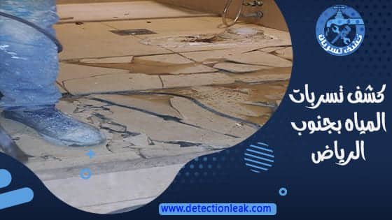 كشف تسربات المياه بجنوب الرياض